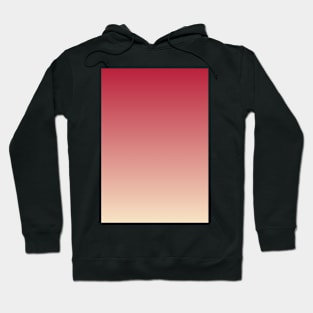 Relaxing Red Gradient Fashion Print Hoodie